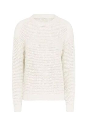 Varley Textured Crewneck Sweater - Cream